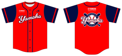 Yamaha Blu Cru Custom HexaFlex Baseball Jersey #J4
