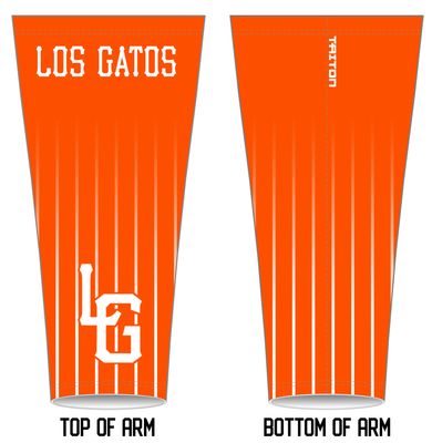 Los Gatos Little League Custom Arm Sleeve #AS1