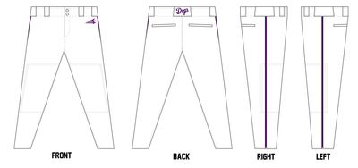 Blacksher Custom Athletic Baseball Pant #BP6B