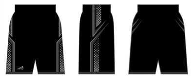 Team United Custom HexaFlex Basketball Shorts #BS2B