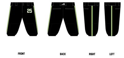 Romeoville Titans CUSTOM Knicker Baseball Pant #BP4G