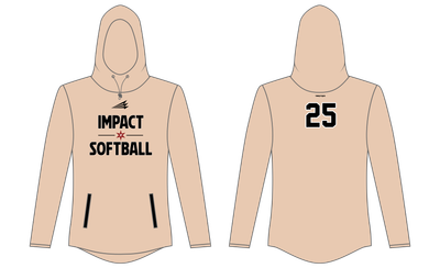 Impact Softball (Giangrand) Custom QuadFlex Hoodie #QF3