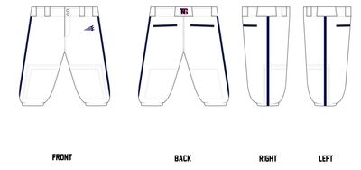 TNG Prospects Custom Knicker Baseball Pants #BP14A