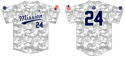 Mission Baseball Custom Nanodri Baseball Jersey #J11C
