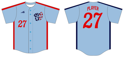 Foothill Warriors Custom NanoDri Baseball Jersey #J4C