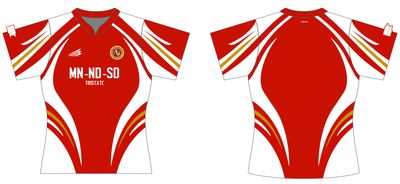 Southern Glazer’s Wine &amp; Spirits Custom Wishbone QuadFlex Rugby Jersey #J4b