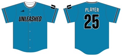 Unleashed Athletics Custom NanoDri Baseball Jersey #J23D