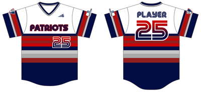 Warren-County Patriots Custom HexaFlex Baseball Jersey #J1C