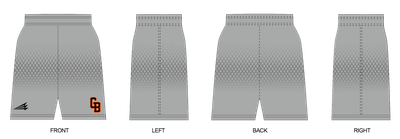 Georgetown Mavericks Custom Revolution Pocket Shorts #RV4B