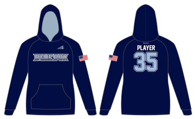 Blue Sox Custom Vulcan Hoodie #VH6