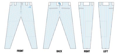 Frozen Rope Custom Athletic Baseball Pant #BP2