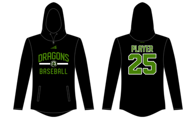 Dragons Baseball Club Custom QuadFlex Hoodie #QF1