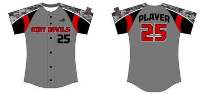 Dirt Devils Custom Nanodri Softball Jersey #J14