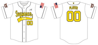 SEYMOUR STARS Custom HexaFlex Baseball Jersey #J4E