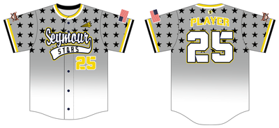SEYMOUR STARS Custom HexaFlex Baseball Jersey #J3G