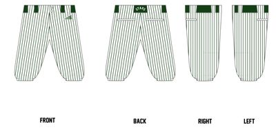 Valpo Stars Custom Knicker Baseball Pant #BP1CK