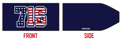 716 Patriots Custom Headband #HB1