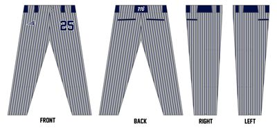 716 Patriots Custom Athletic Baseball Pant #BP18b