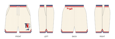 TNG Prospects Custom Retro Mesh Shorts #MS2