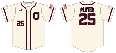 Ohio Hitmen Custom HexaFlex Baseball Jersey #J10C