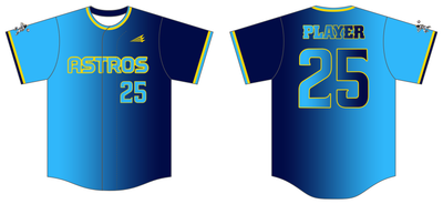 Parkersburg Astros Custom NanoDri Baseball Jersey #J1E