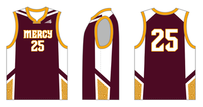 Mercy Custom HexaFlex Basketball Jersey #J6B