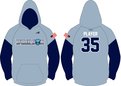 Blue Sox Custom Vulcan Hoodie #VH4