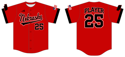 Nebraska Prime Custom HexaFlex Baseball Jersey #J4