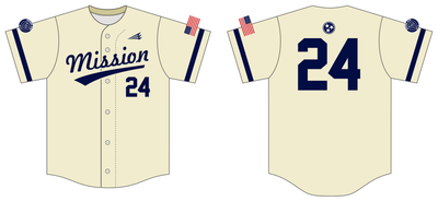 Mission Baseball Custom Nanodri Baseball Jersey #J6B