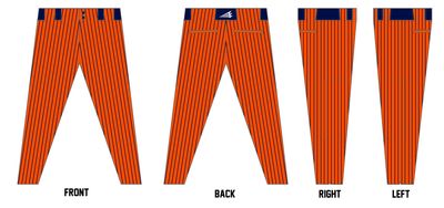 Sioux City Futures Custom Athletic Baseball Pant #BP1B