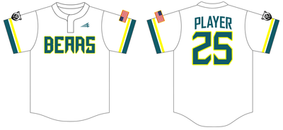 Bears Baseball Club Custom *NEON* HexaFlex Baseball Jersey #J3