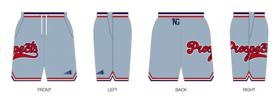 TNG Prospects Custom Retro Mesh Shorts #MS1