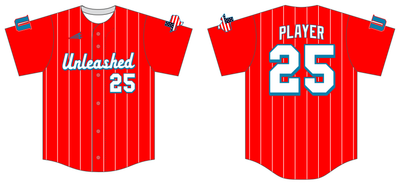 Unleashed Athletics Custom NanoDri Baseball Jersey #J9B
