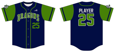 Cincinnati Dragons Custom NanoDri Baseball Jersey #J2D