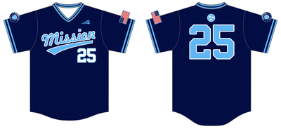Mission Baseball Custom Nanodri Baseball Jersey #J8B
