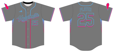 Kc Kryptonite Custom HexaFlex Baseball Jersey #J5C