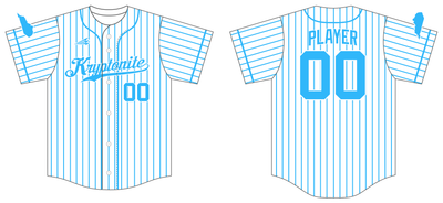 Kc Kryptonite Custom HexaFlex Baseball Jersey #J3C