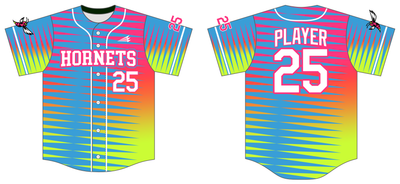 Arkansas Hornets Custom NEON Baseball Jersey #J6F