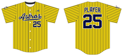 Parkersburg Astros Custom NanoDri Baseball Jersey #J2D