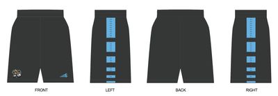 St. Clair Diamond Kings Custom Revolution Pocket Shorts #RV1