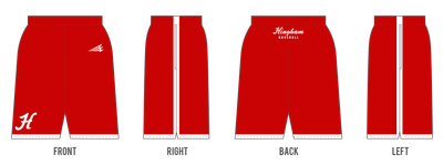 Hingham Baseball Custom Revolution Pocket Shorts #RV1B