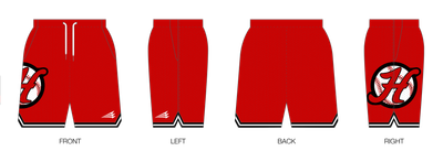 Hingham Baseball Custom Retro Mesh Shorts #MS1