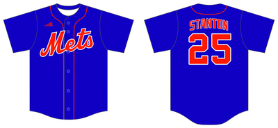 Marlboro Mets  Custom NanoDri Baseball Jersey #J1b