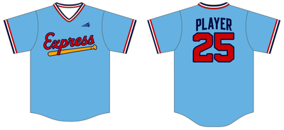 McKinney Express Custom HexaFlex Baseball Jersey #J1