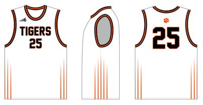 Dover Tigers Custom HexaFlex Basketball Jersey #J1C