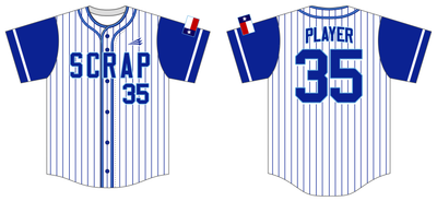 Scrap Custom HexaFlex Baseball Jersey #J2C