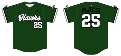 South Walton Hawks Custom HexaFlex Baseball Jersey #J3B