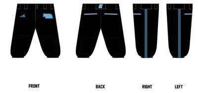 Nebraska Prime Custom Knicker Baseball Pant #BP1IK