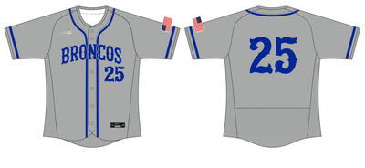 Bishop Union High School Custom SpdFlex Baseball Jersey #J2B