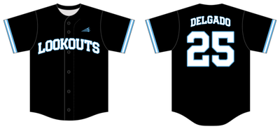 SW Lookouts Custom HexaFlex Baseball Jersey #J9